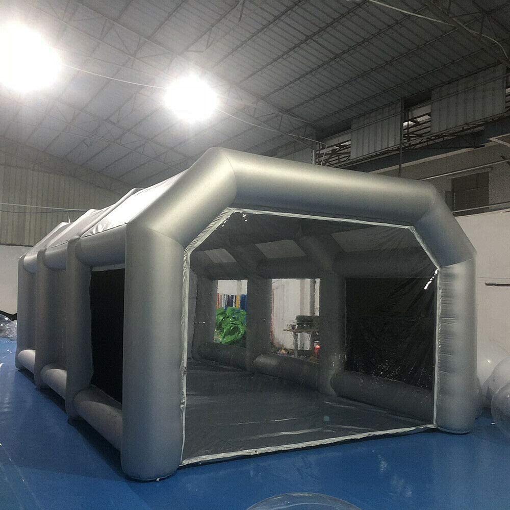 20x10x8 ft. Portable Paint Booth with 2 Filter System Inflatable R502808