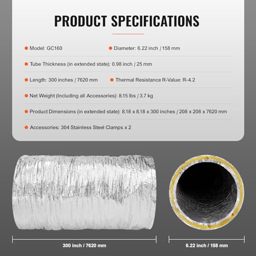 Insulated Flexible Duct Q126109