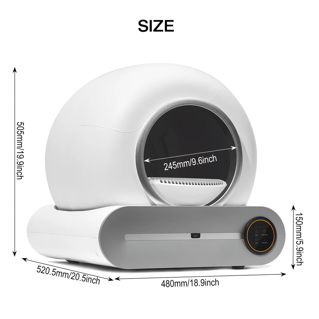 Automatic Self Cleaning Cat Litter Box with App Control X5600