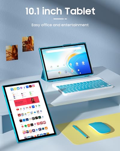 10 inch Android Tablet with Keyboard Case L488814