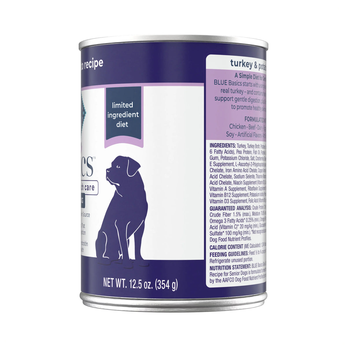 Turkey Pate Grain-Free Wet Dog Food 12.5 oz C73661