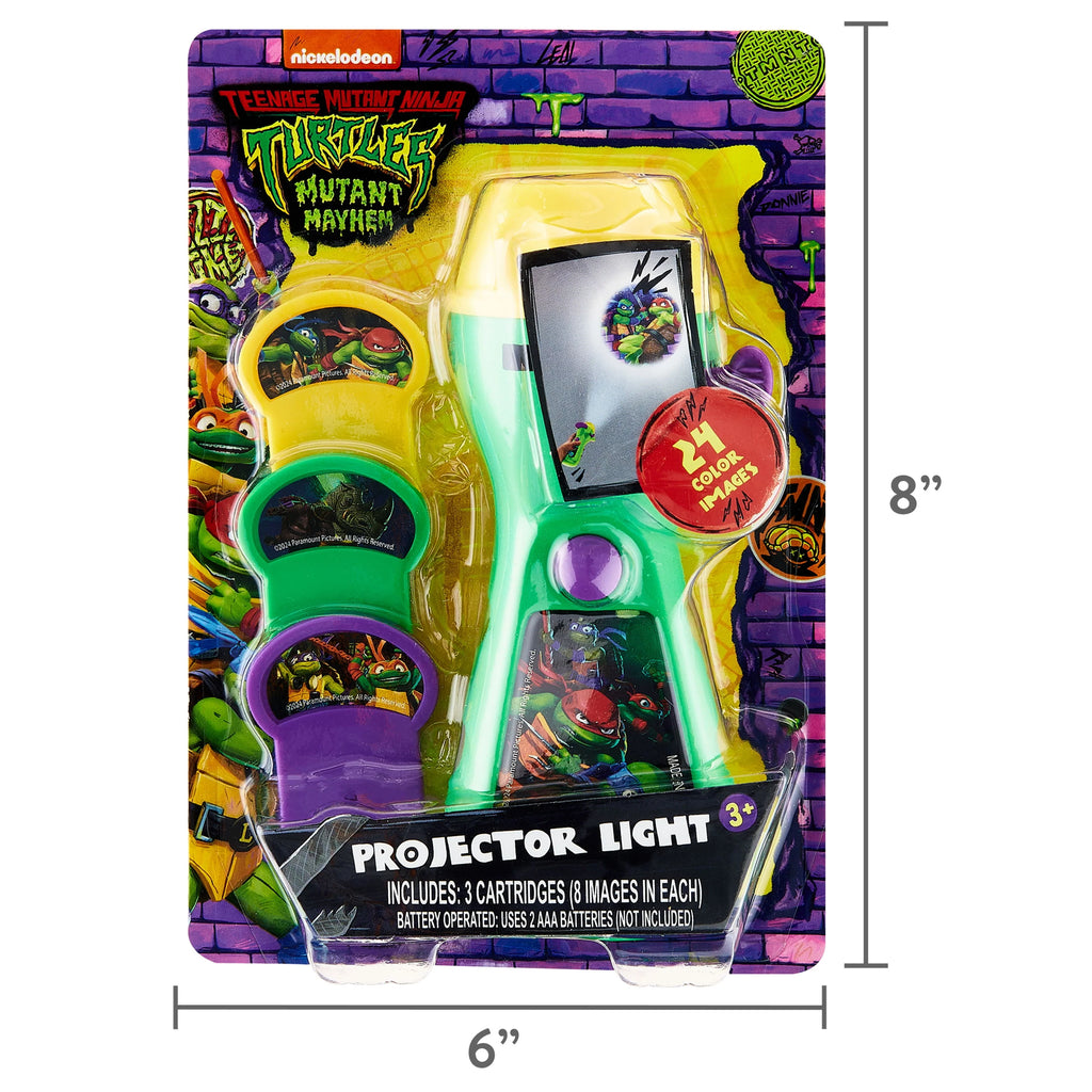 Projector Flashlight with 3 Plastic Slides L94450