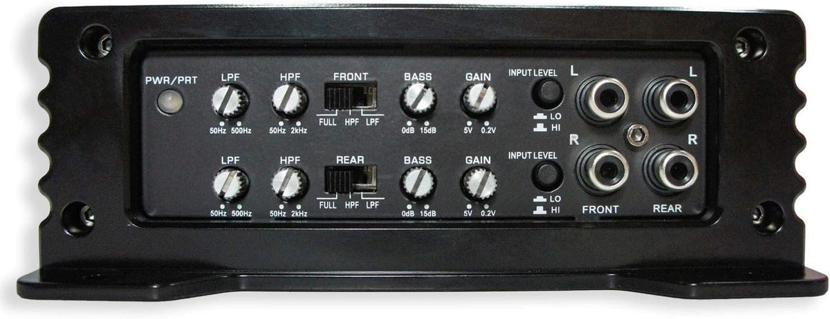 3 Way 4-Ohm Speakers with Amplifier and Replacement Harness B6524