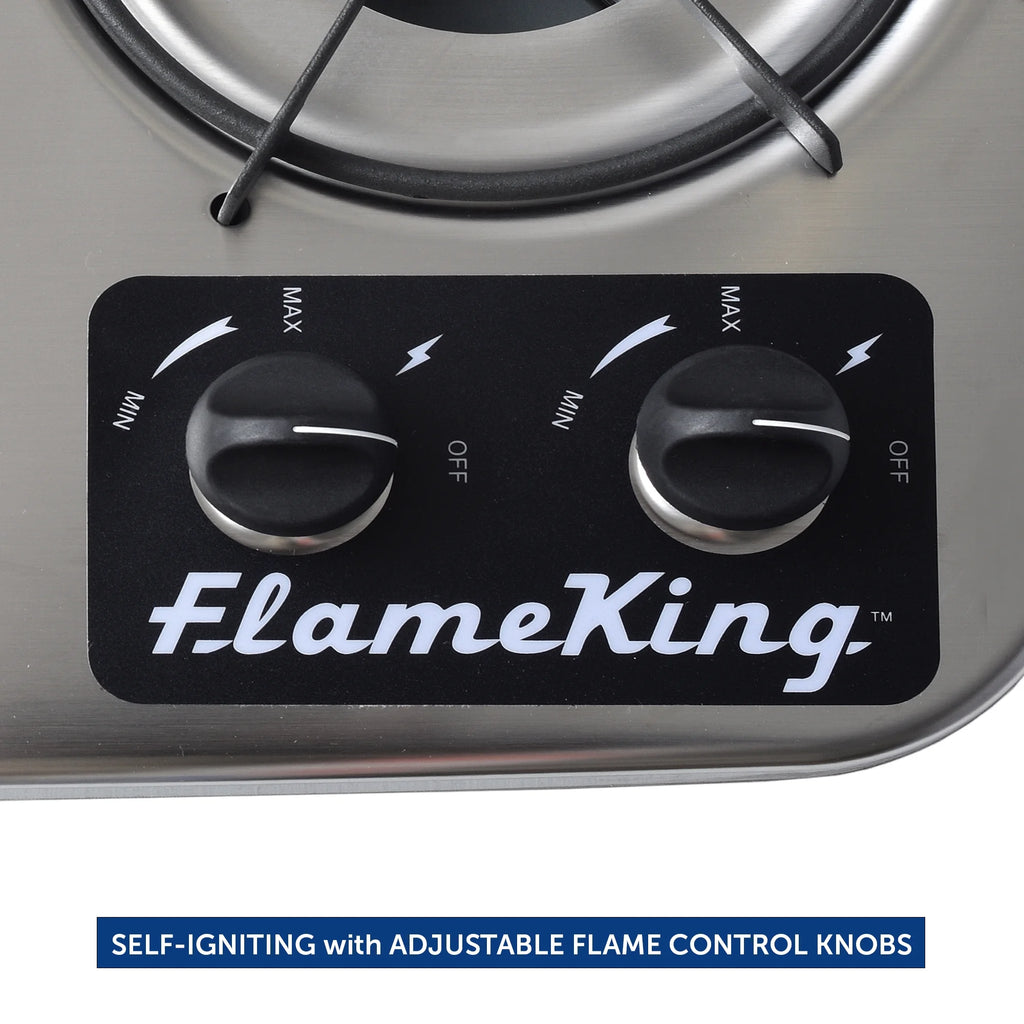 2-Burner Propane Cooktop with Cover W624904