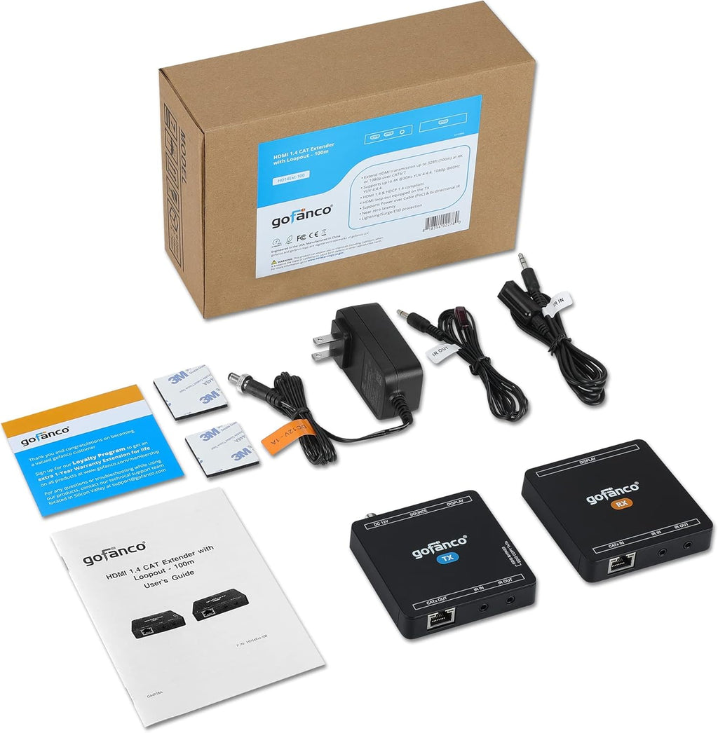4K 30Hz HDMI CAT6 Extender, Pack of 2 G950