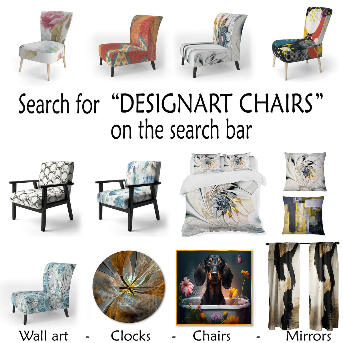 Black and White Striped Pattern Upholstered Accent Chair G49737