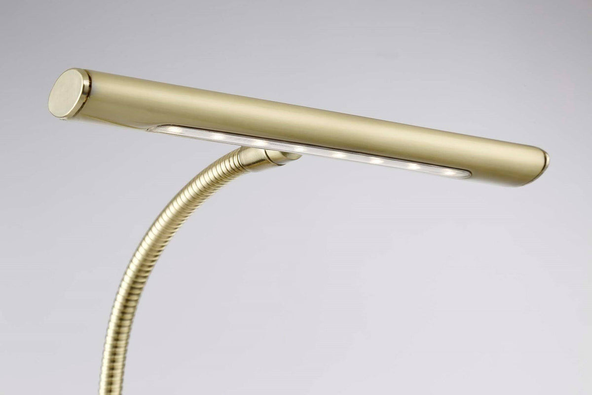 Curtis LED Picture Light in Brass Matte J3067