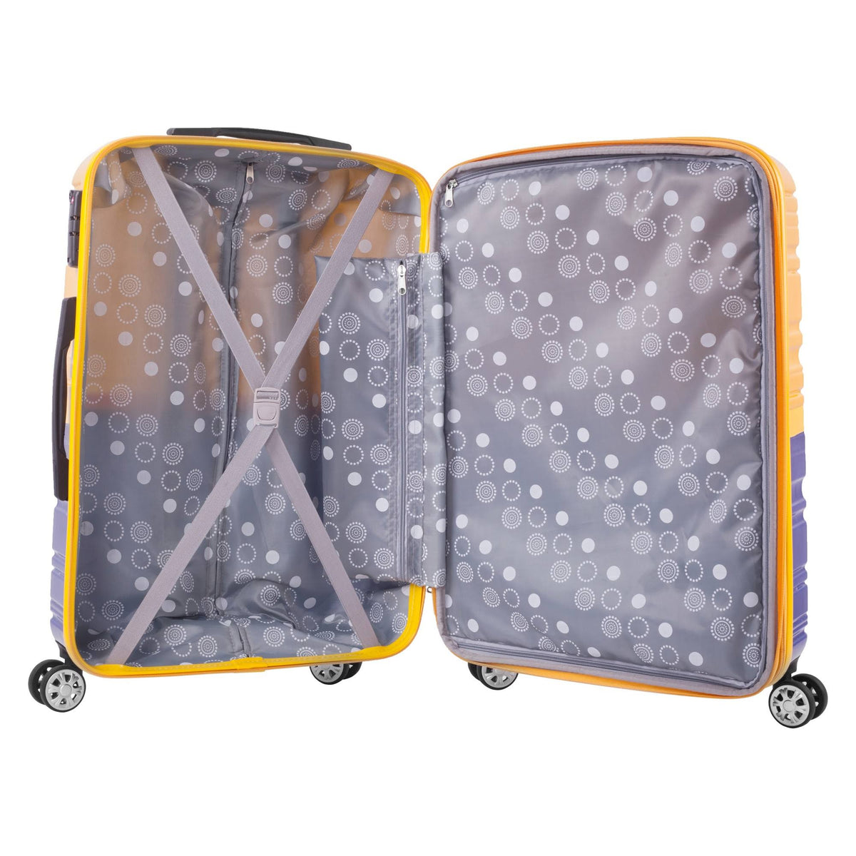 Navy Expandable Polycarbonate Carry-On P4948