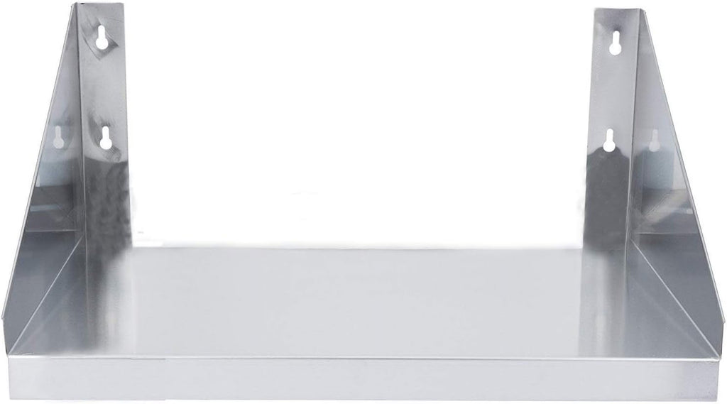 Stainless Steel Wall Mount Microwave Shelf 18" X 24" A11343