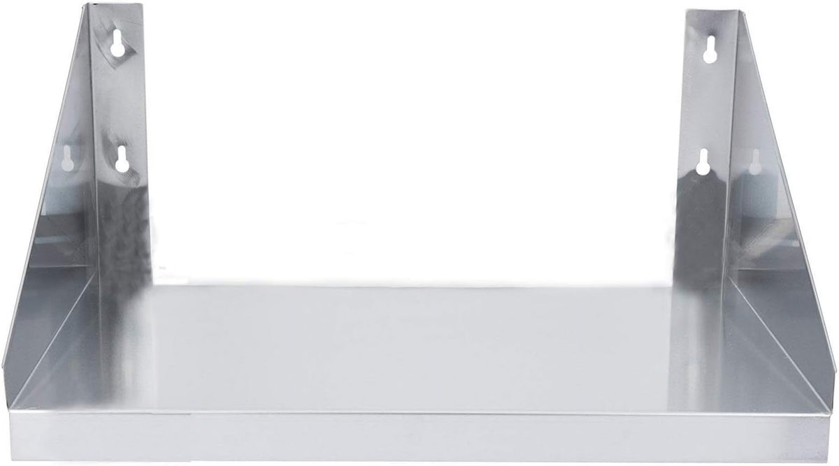 Stainless Steel Wall Mount Microwave Shelf 18" X 24" A11343