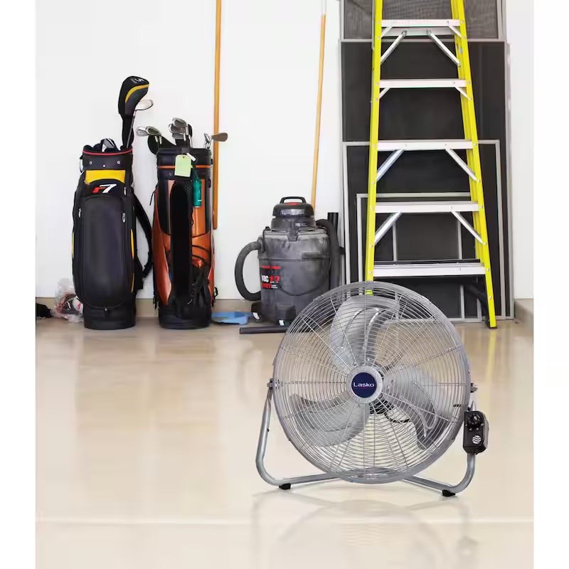 20 in. 3 Speed Metallic Floor Fan Q538583