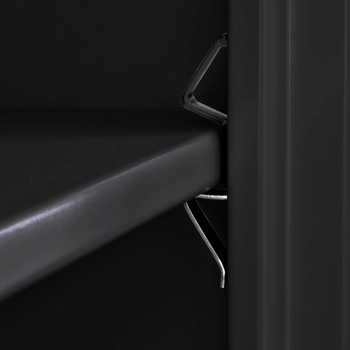5-Shelf Steel Storage Cabinet with Recessed Handle G6861