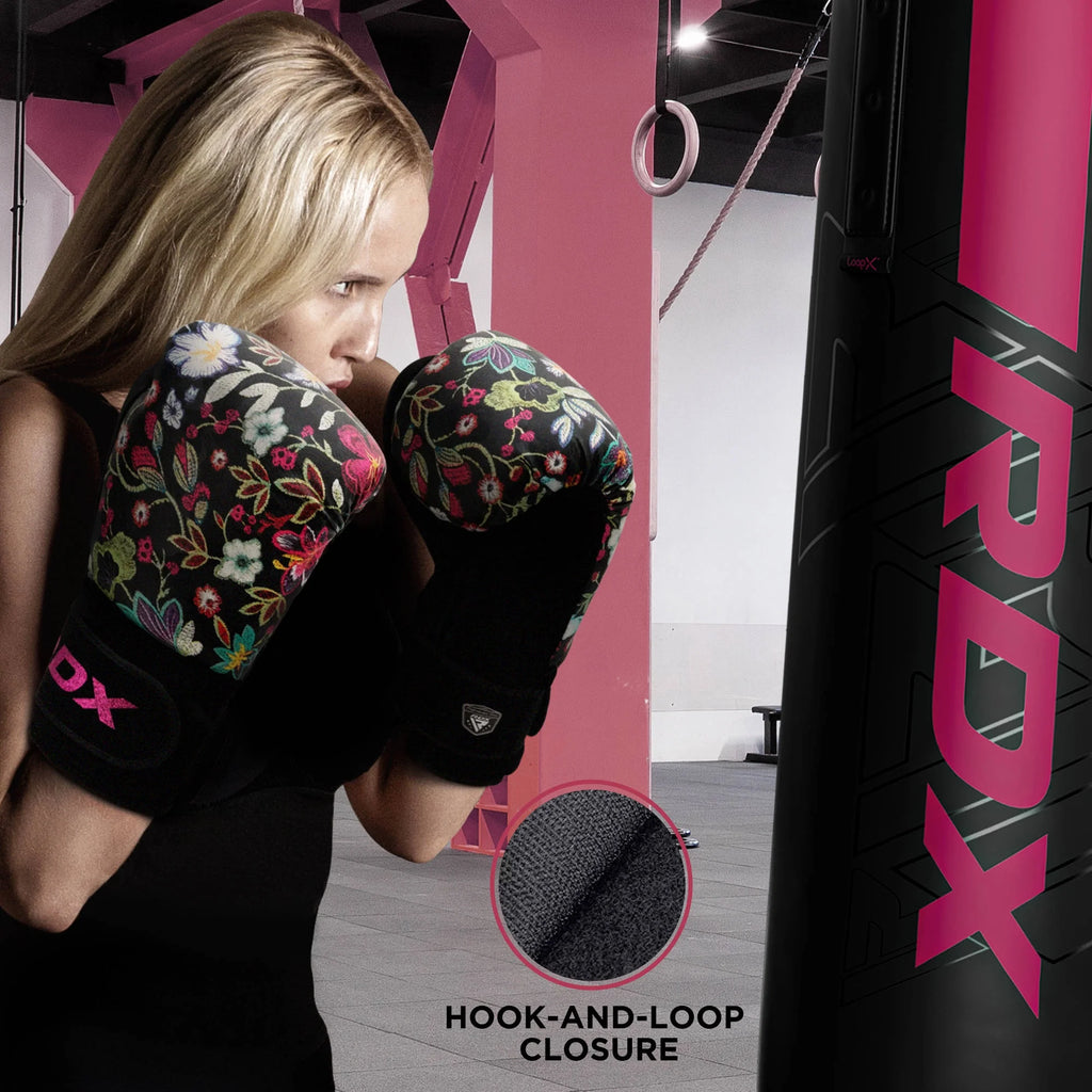 Women Boxing Gloves for Training, Muay Thai, Sparring, Fighting, Kickboxing E976370