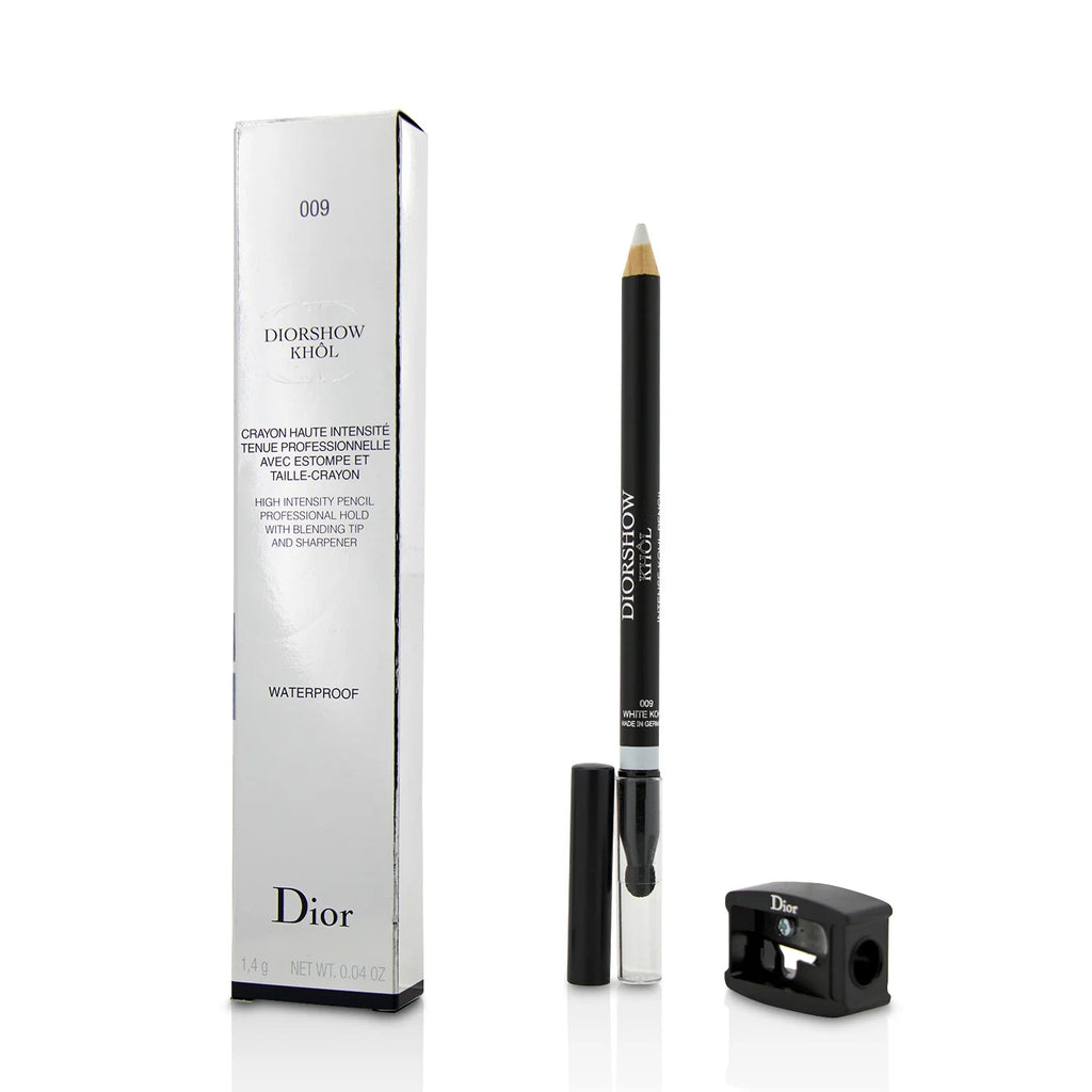 White Khol Waterproof Pencil with Sharpener I68929
