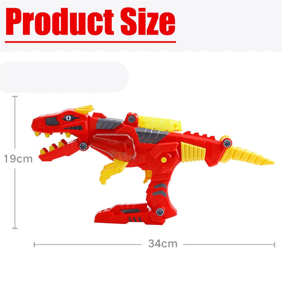 Transforming Dinosaur Toy 3 in 1 Lights Sound Q7769