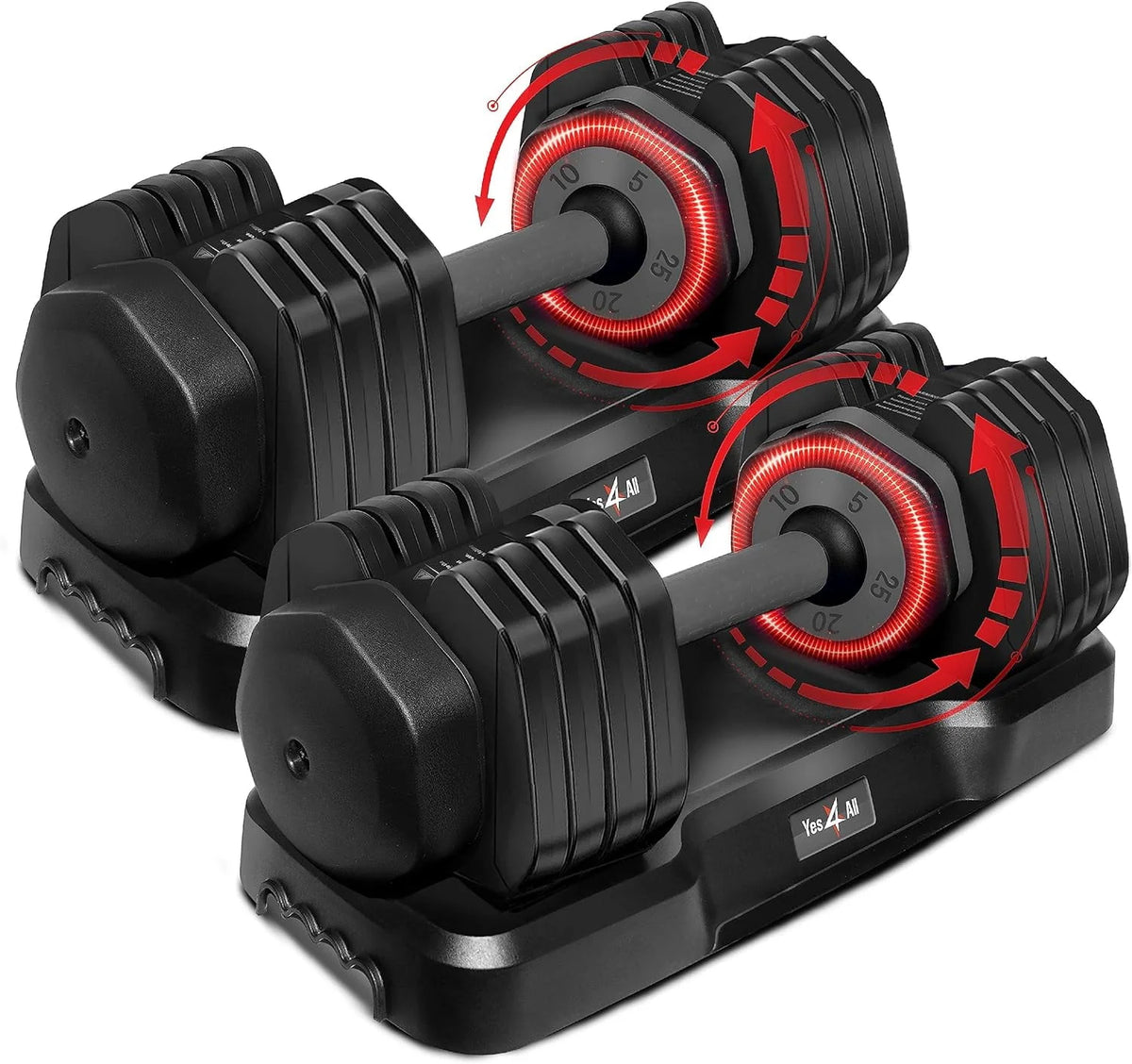 Adjustable Dumbbells 25lb Pair K58590