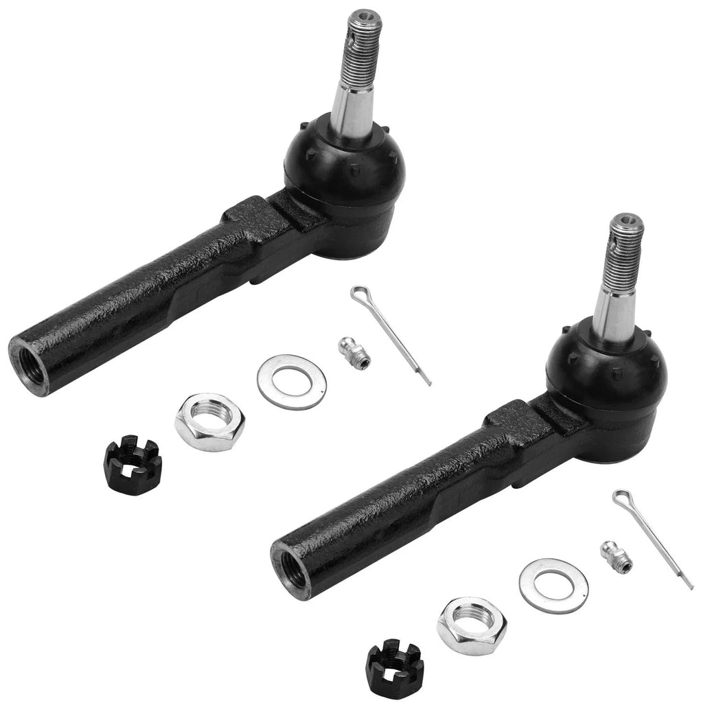 Front Struts with Coil Spring Sway Bars and Outer Tie Rods 6pc Set K9034