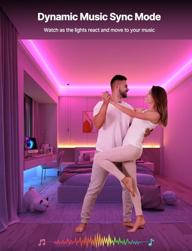 30m RGB Music Sync Color Changing Led Strip Lights N6766