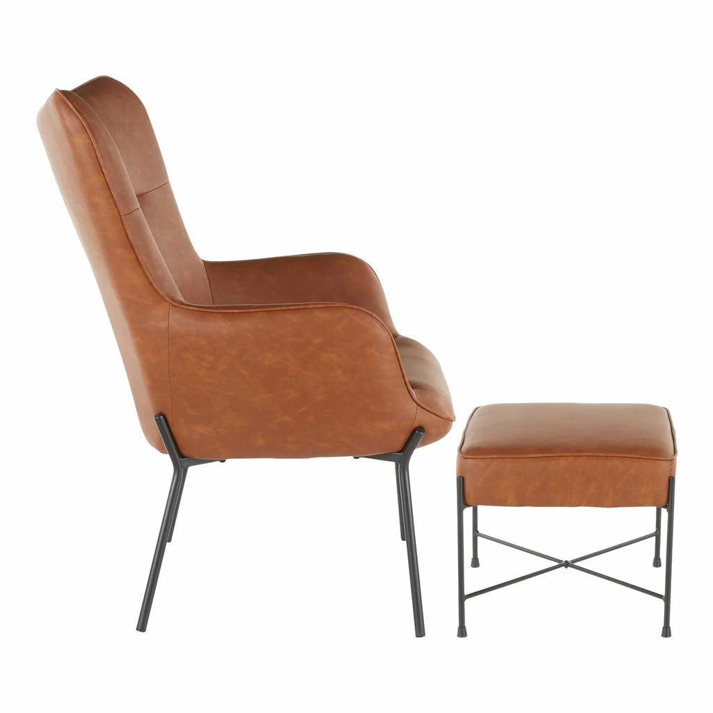 Lounge Chair with Ottoman V211201