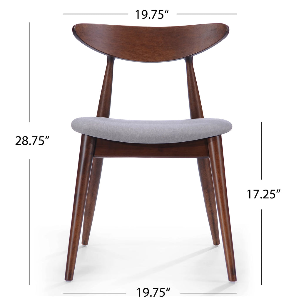 Walnut Wood 5-Piece Dining Set H85565