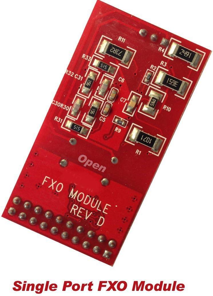 FXS Card with 2 FXO +2 FXS modules, PCI Card for VoIP Telephone System V514