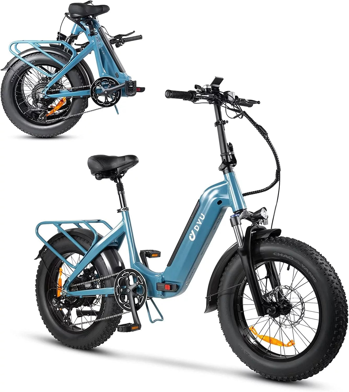 20 Fat Tire Folding Electric Bike 500W 48V 14AH O554806
