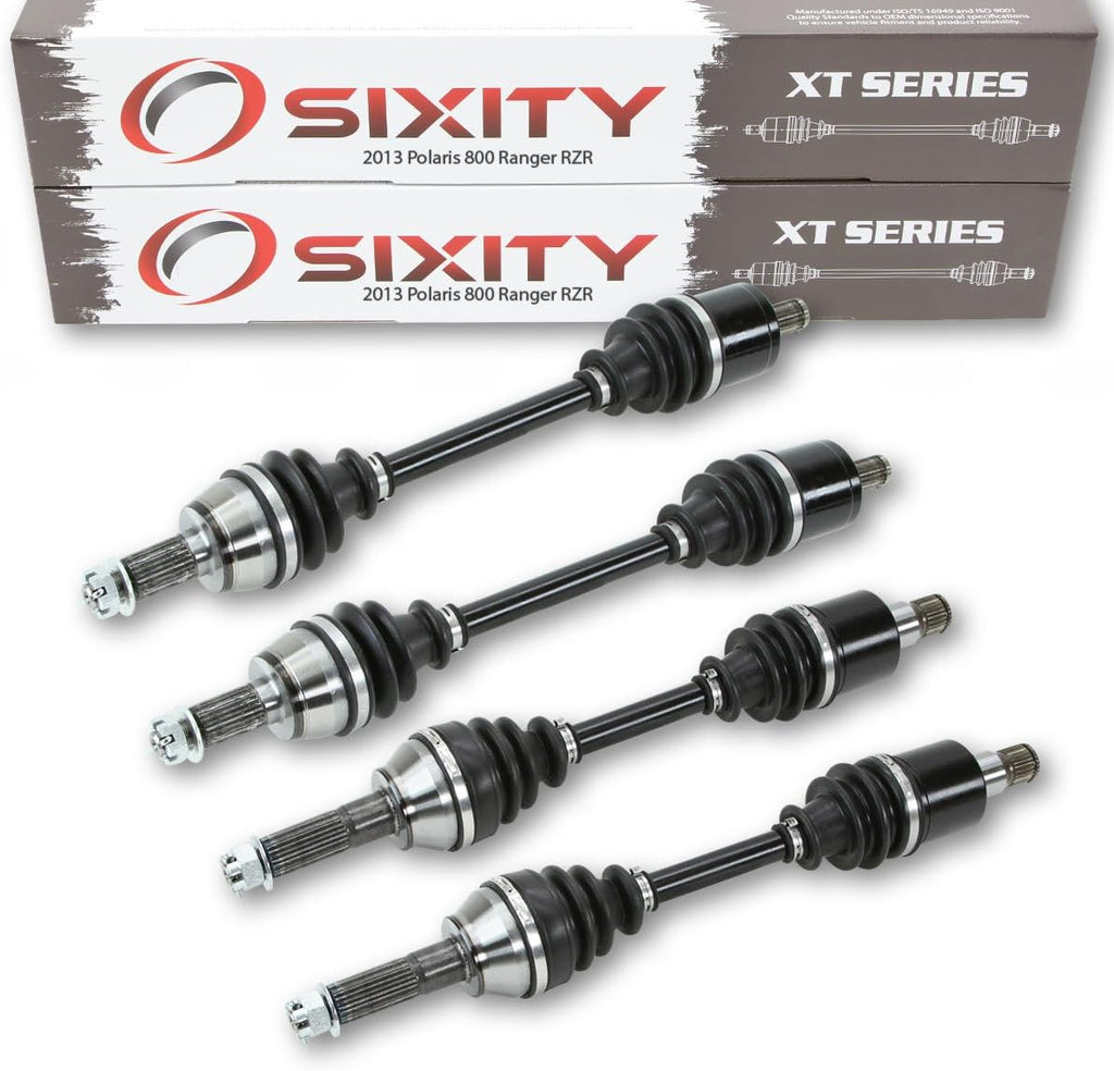 Front Rear Left Right Axles for Polaris 800 Ranger RZR 4X4 K687