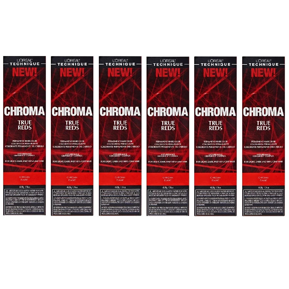 Permanent Hair Color 6 Pack Y834
