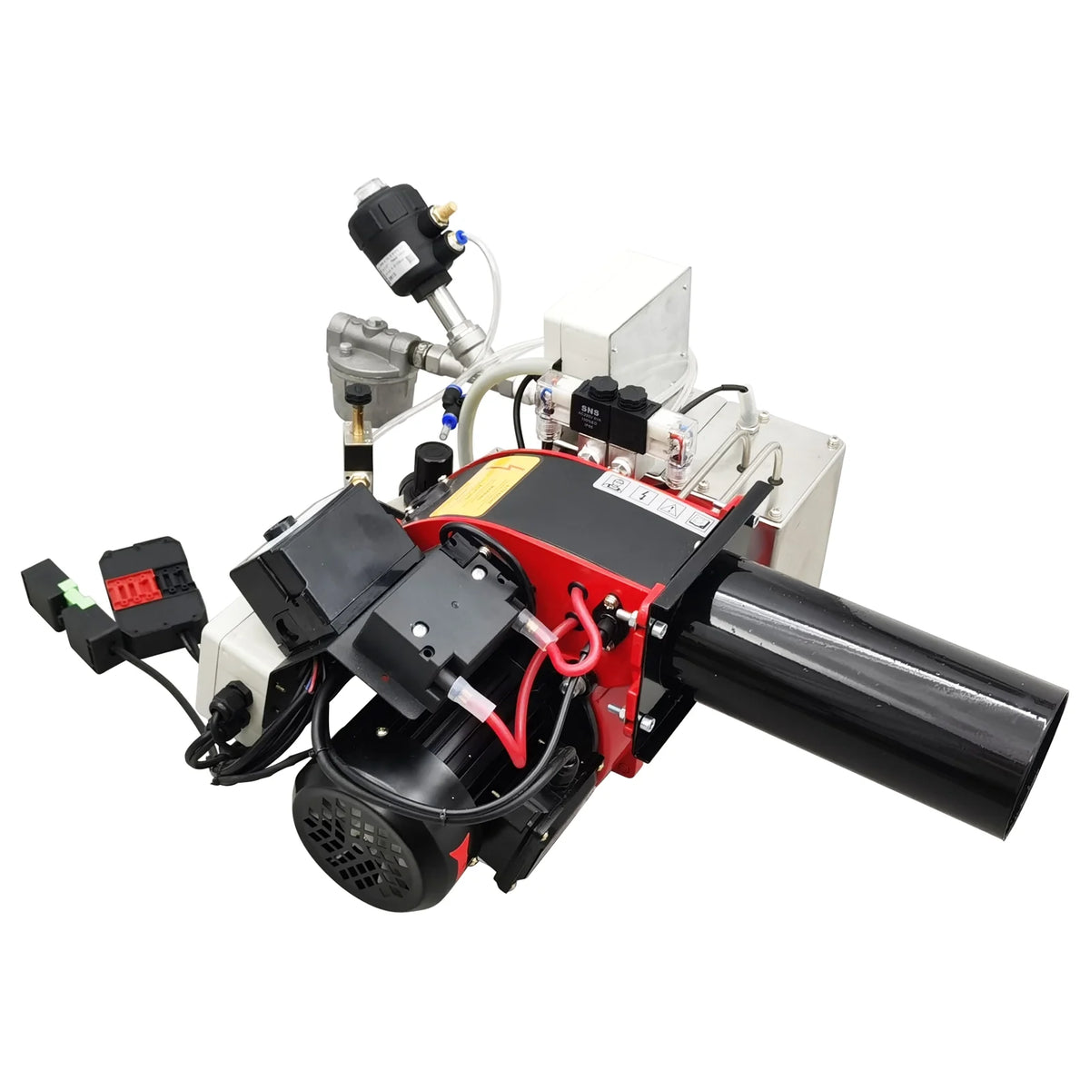 Waste Oil Heater Furnace Air Atomizing Heavy Oil Burner 220V A943
