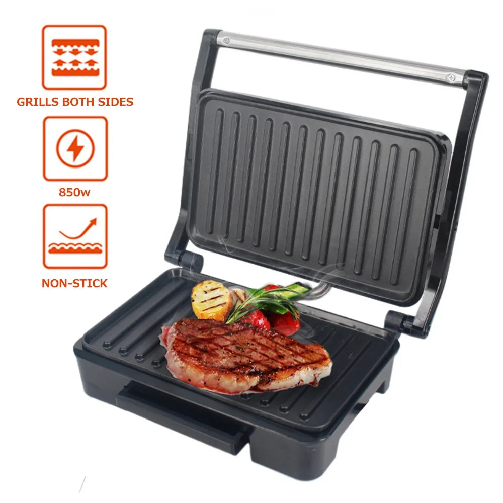 Nonstick Stainless Steel Panini Maker J788935
