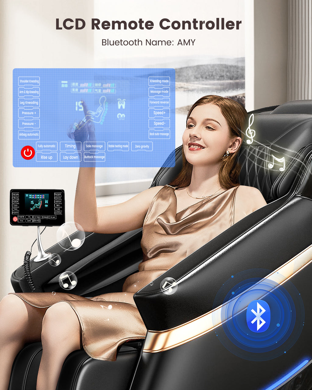 4D Massage Chair with Heating L1098