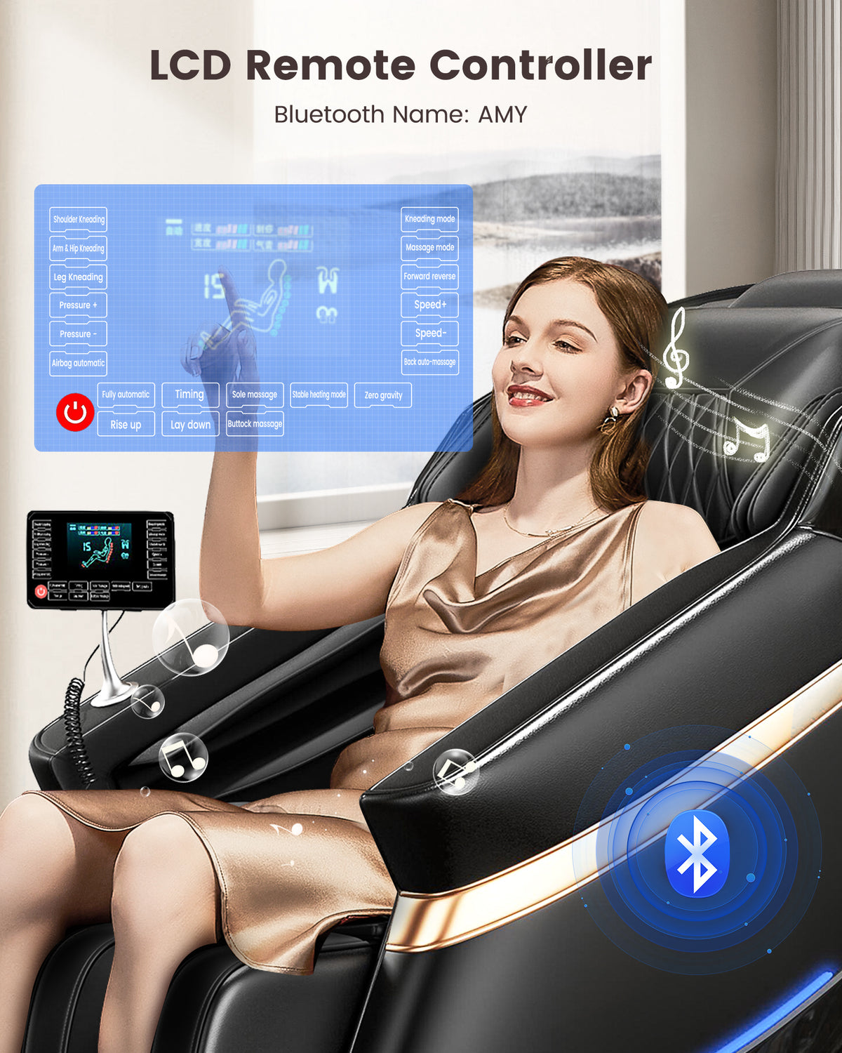 4D Massage Chair with Heating L1098