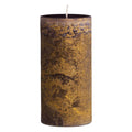 Dark Gray Pillar Candle (3.75 by 15 inch) A887