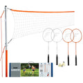 Badminton Net Starter Set with 4 Rackets and 2 Birdies B57106