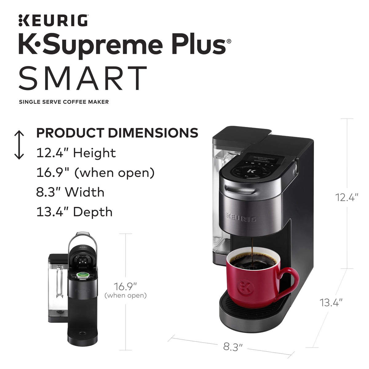 Black Single Serve K-Cup Pod Coffee Maker X714