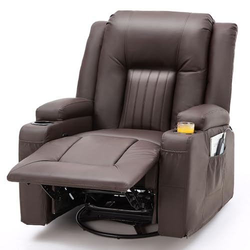 3 Pieces Black Leather Recliner Sofa Set P862