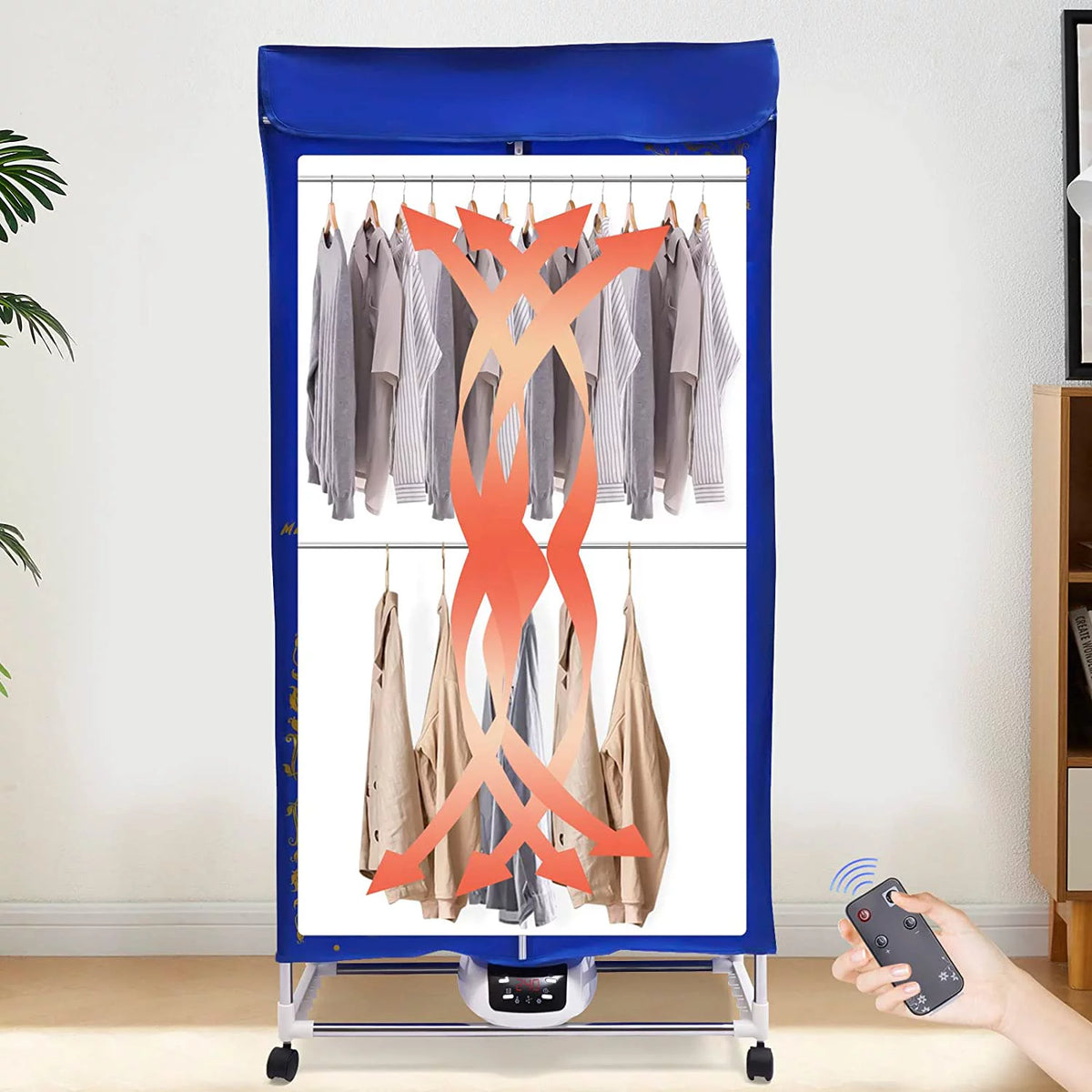 Portable Clothes Dryer with Temperature Controller K9914