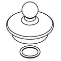 Wrought Iron Spout Cap Q81213