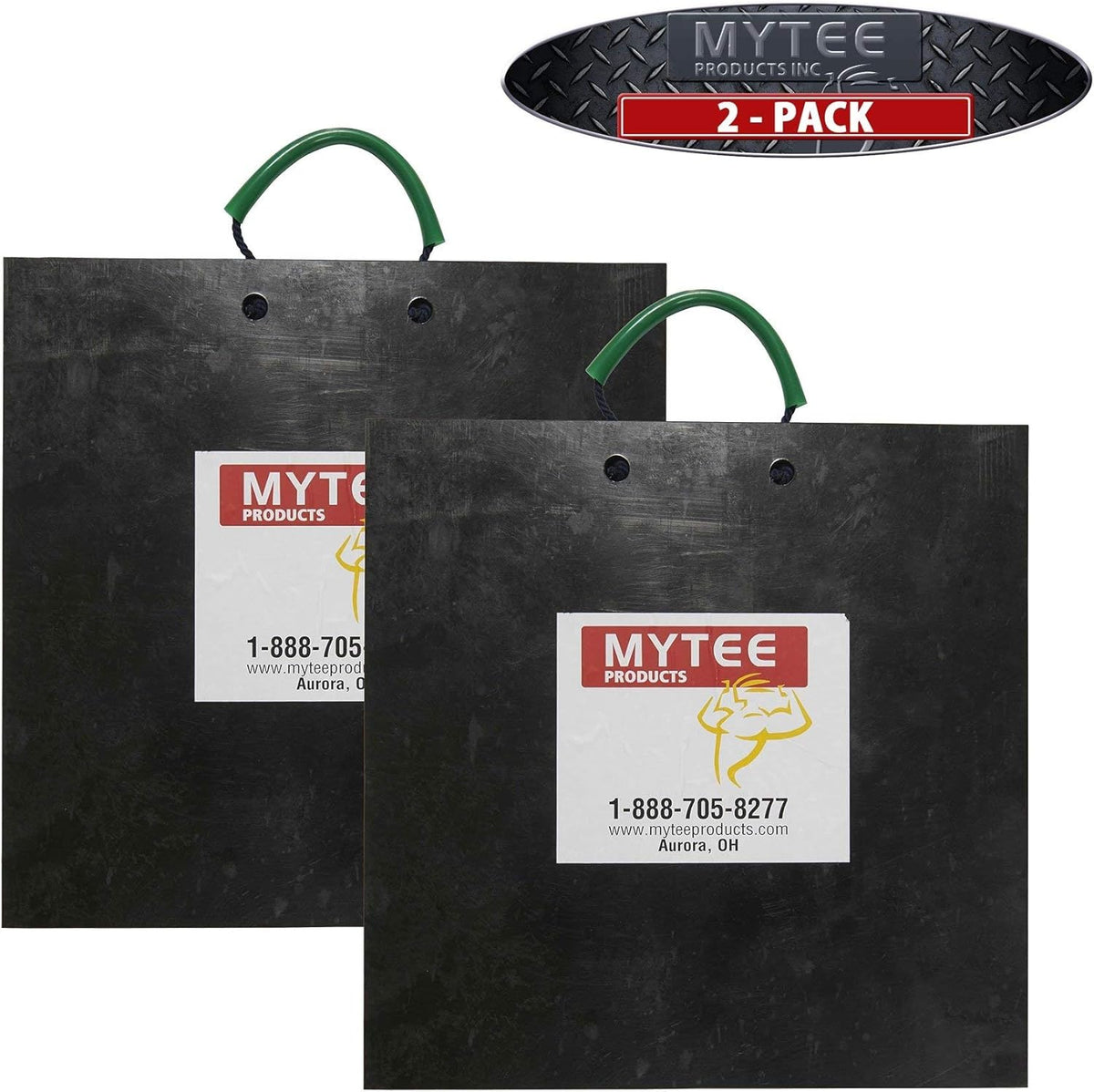 Medium Outrigger Pad 18" x 18" x 1.5" Thick Black R77547