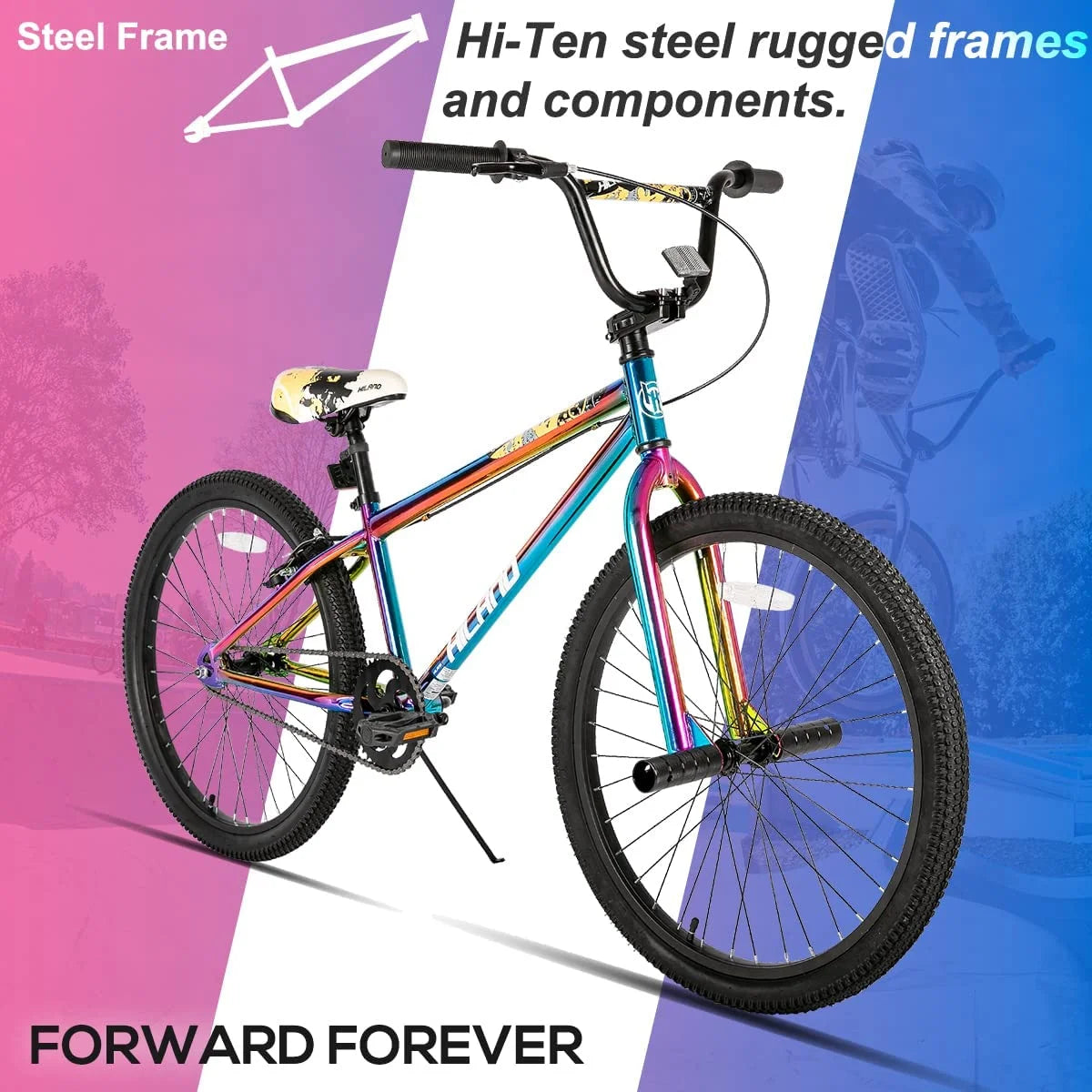 24 & 26 inch BMX Bike with 2 Pegs Q610