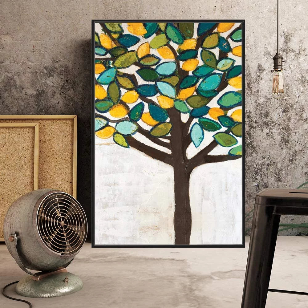Framed Canvas Wall Art 16x24 inches E518