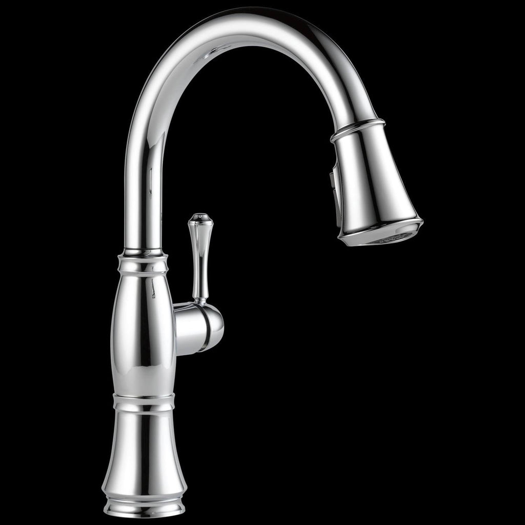 Chrome Single Handle Pull Down Kitchen Faucet O3126