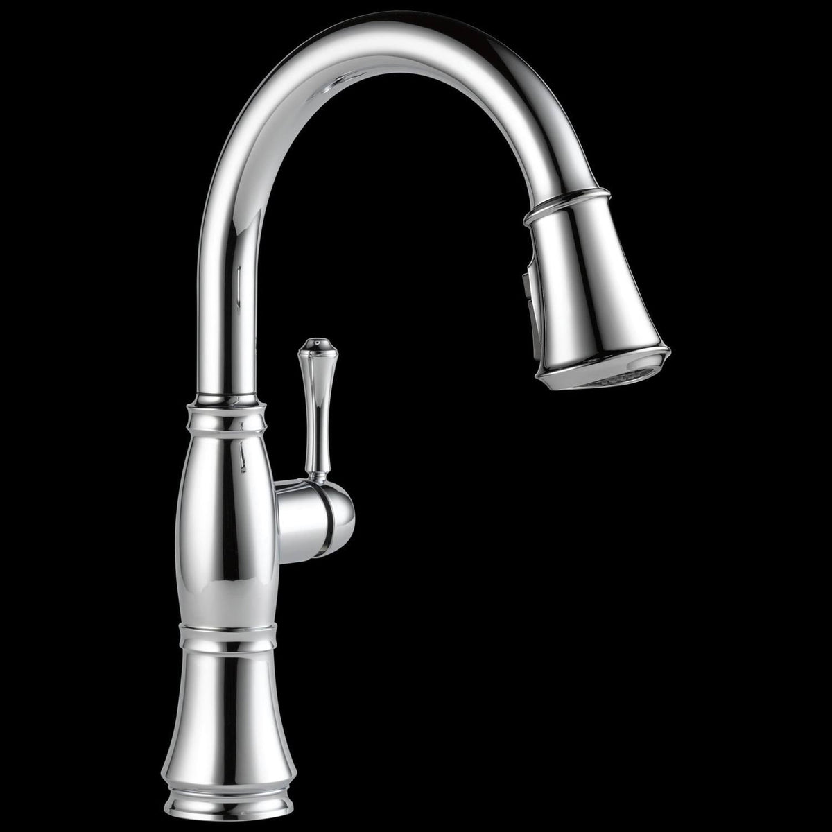 Chrome Single Handle Pull Down Kitchen Faucet O3126