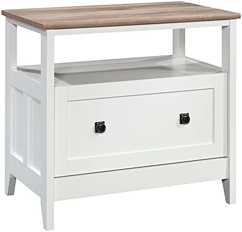 1 Drawer Wooden Lateral File Cabinet in Mystic Oak N924439
