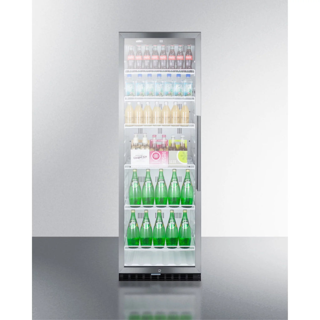 24" Wide 12.6 Cu. Ft. Left Swing Merchandiser Refrigerator A502228
