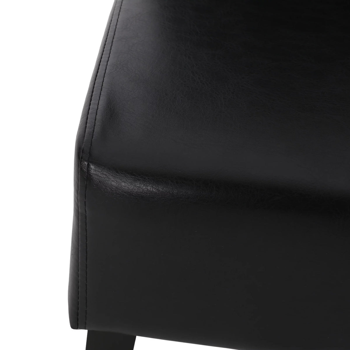 Faux Leather Upholstered Dining Chairs Set of 6 Q283