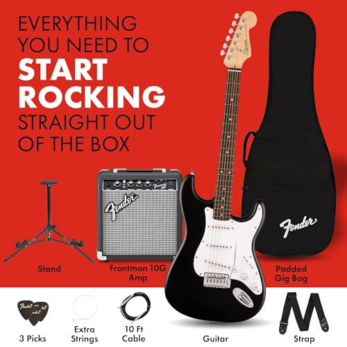 Black Electric Guitar Kit S900141