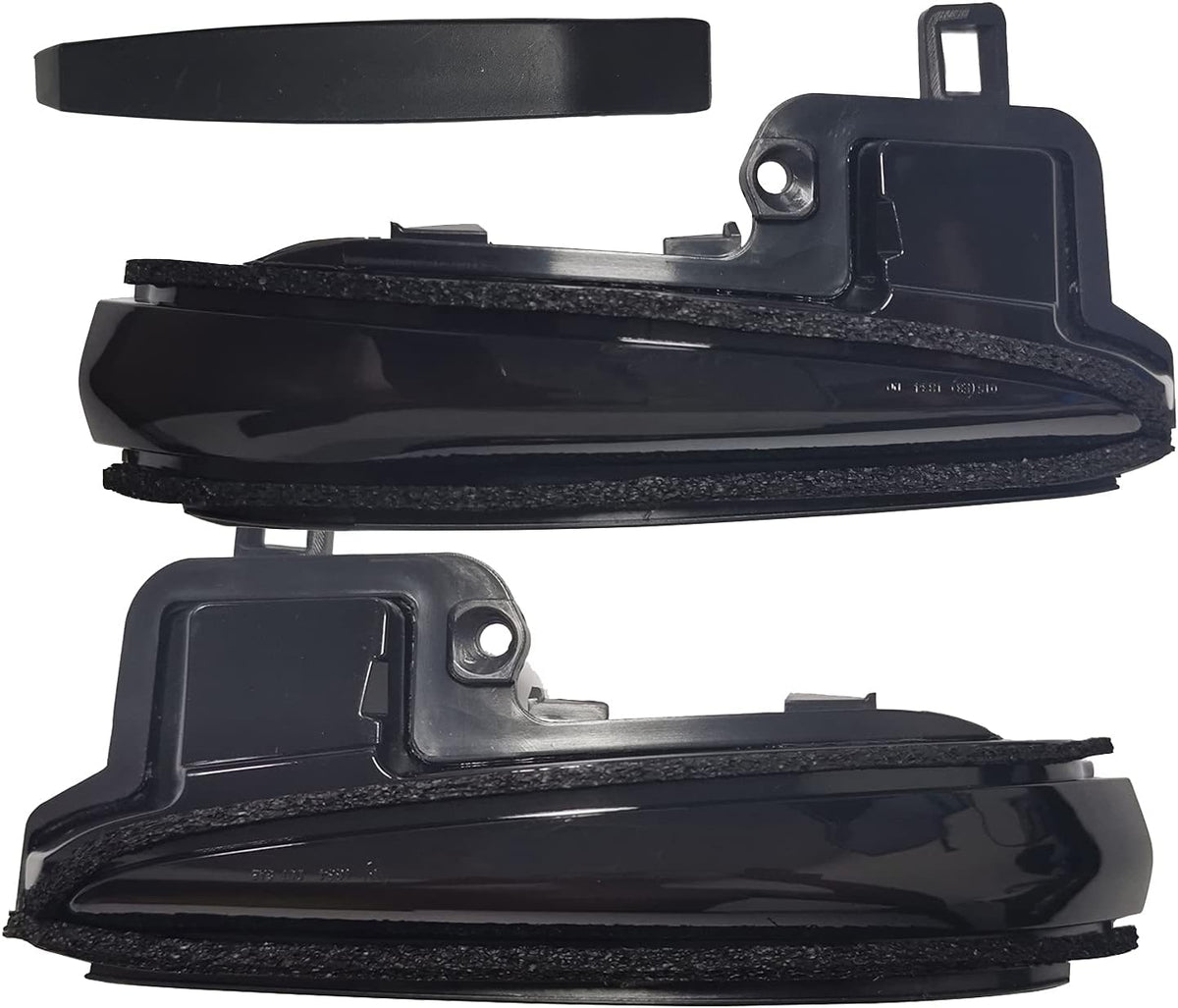 Smoke Lens LED Side Mirrors with Dynamic Turn Signal Lights Q899