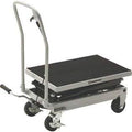 2-Speed Hydraulic Lift Table Cart - 500-Lb. Capacity, 50 3/4in. Lift Height H540256