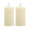 Wax Dipped Votive Candle, White, 2 Pack L687965